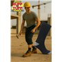 Big Foot Lot de 6 paires de chaussettes de travail originales Ruff & Tuff pour homme, taille 46-48 | Chaussettes rembourrées trè
