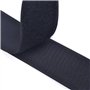 1m Coudre le ruban autoagrippant noir largeur 10cm (100mm)