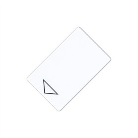 The Card Network Lot de 100 cartes clés d'hôtel avec flèche noire
