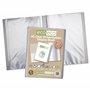 eco-eco Lot de 4 porte-vues transparents avec pochettes en plastique Format A5 50% recyclé 20 pochettes