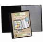 eco-eco Eco137x2 Lot de 2 protège-documents A5 50% recyclés 40 pochettes à spirales