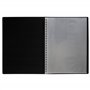 eco-eco Eco137x2 Lot de 2 protège-documents A5 50% recyclés 40 pochettes à spirales