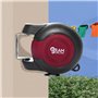 Ram® Corde à Linge rétractable avec Double câble – Séchoir à Linge Mural Robuste 2 x 15 m Bordeaux