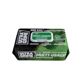 UltraGrime Pro Multi-Usages Sans Plastique | Lingettes industrielles pour éliminer les taches de graisse