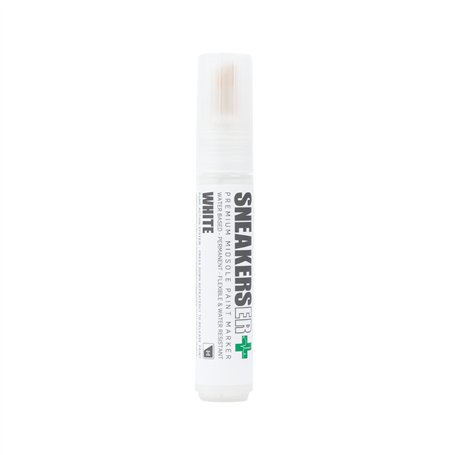 SNEAKERS ER Marqueur de Peinture Pour Semelle Intermédiaire - Pointe Biseautée Blanche 10 mm Pour Baskets
