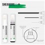 SNEAKERS ER Marqueur de Peinture Pour Semelle Intermédiaire - Pointe Biseautée Blanche 10 mm Pour Baskets, Chaussures, Blanc