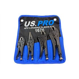 US PRO 1676 Lot de 4 pinces de verrouillage 12