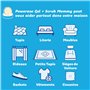 Scrub Daddy CIF PowErase Gel Detachant Textile - Détachant Linge Puissant Toutes Taches - Nettoyant Moquette Voiture, Tissu, Tap