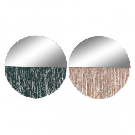 Miroir mural Dekodonia Polyester Bois (2 pcs) 76,99 €