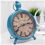 BELLE VOUS Horloge Vintage de Bureau Silencieuse - 23 x 15 cm - Horloge 24H Analogique Ancienne