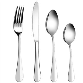 Bon Baguette Set de 24 couverts de table - Ménagère en acier inoxydable