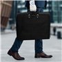 THE MASONIC COLLECTION - Grand Sac Souple Style Brief Case - Fabriqué en Faux Cuir - Résistant à l'Eau - Un cadeau maçonnique id