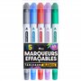 Marqueurs pour Tableaux Blancs par SmartPanda – Double Pointe