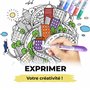 Marqueurs pour Tableaux Blancs par SmartPanda – Double Pointe, Médium et Fine – Effaçable à sec, Parfait pour une Utilisation à 