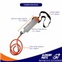 Reservoir Auxiliare Carburant nourrice essence d'atelier universelle 300ml avec Robinet Pour Atelier de Mécanique Moto Scooter P