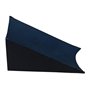 Acclaim Lot de 2 bols de bowling antidérapants en caoutchouc noir 5,5 cm x 3 cm x 3 cm