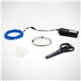 RED5 Lumière de chaîne Néon Bleu Modulable - Intérieur - 3 mètres - 6 watts - 3 modes d'éclairage - Alimenté par pile (2 AA non 