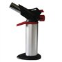 Mini Chalumeau à Gaz de Cuisine à Double Tête avec Verrouillage de Sécurité et Double Flamme Réglabl