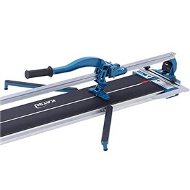 KATSU 600mm Coupe-Carreaux Manuel Professionnel avec Rail Coulissant Unique et Guide Laser