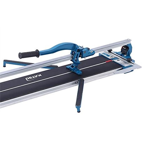 KATSU 600mm Coupe-Carreaux Manuel Professionnel avec Rail Coulissant Unique et Guide Laser