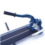 KATSU 600mm Coupe-Carreaux Manuel Professionnel avec Rail Coulissant Unique et Guide Laser, Aluminium Base, pour Coupe de Précis