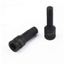 KATSU 1/2" Jeu de Douilles Longues À Chocs Hex Allen 8 Pièces, 5mm-19mm Métrique Robuste Clé Embouts à Douille, Outil de Réparat