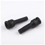 KATSU 1/2" Jeu de Douilles Longues À Chocs Hex Allen 8 Pièces, 5mm-19mm Métrique Robuste Clé Embouts à Douille, Outil de Réparat