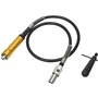 KATSU Arbre Flexible avec Mandrin à Clé de 6mm, 40" Longueur, Électrique Soft Flex Extension d'Arbre Adaptateur pour Meuleuse Br