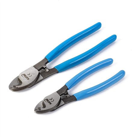 KATSU Pinces Coupe-Câbles Coupe Câbles à Dénuder 150mm (6") + 210mm (8")