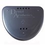 Lot de 2 Etuis Fins pour Appareil Dentaire ~ Pour appareils orthodontiques, gouttières de blanchiment, dentiers, etc... (blanc e