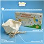 Creative Deco Pate a Modeler Argile Blanche 500g Autodurcissant | Argile sans Cuisson | Loisir Creatif Enfants Débutants Adultes