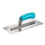 OX Tools Truelle crantée en acier inoxydable - 8 mm - Bleu/argenté - OX-T535708