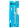 OX Trade Truelle crantée en acier inoxydable Bleu/argenté 10 mm