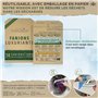 Fanion Guinguette Réutilisable Premium - Guirlande Fanion Extérieur / Intérieure, Guirlande Fanions Tissus Imperméable, Banderol
