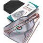 Medi Grade [2pc] Gratte Langue en Cuivre - Brosse a Langue Antibactérienne - Prévient l'Halitose et la Mauvaise Haleine- Élimine