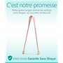 Medi Grade [2pc] Gratte Langue en Cuivre - Brosse a Langue Antibactérienne - Prévient l'Halitose et la Mauvaise Haleine- Élimine