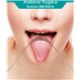 Medi Grade [2pc] Gratte Langue en Cuivre - Brosse a Langue Antibactérienne - Prévient l'Halitose et la Mauvaise Haleine- Élimine