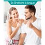 Medi Grade [2pc] Gratte Langue en Cuivre - Brosse a Langue Antibactérienne - Prévient l'Halitose et la Mauvaise Haleine- Élimine