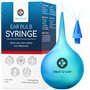 Seringue Plastique [75 ml] pour le Nettoyage Oreille et Retirer les Bouchons d’Oreille
