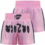 Farabi Sports Muay Thai Shorts - Short d'entraînement MMA Arts Martiaux Shorts de Boxe (Pink
