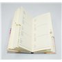 Carnet d'adresses de A à Z avec couverture rigide et souple (marbre)