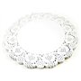 Selecto Bake 100 pcs tampons de décoration de gâteaux blancs napperons en papier dentelle 6