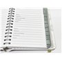 Livre de mots de passe A-Z Bloc-notes à onglets pour les informations de connexion Internet. Carnet de notes en marbre de petite