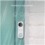 EZVIZ Kit caméra de sonnette vidéo filaire avec carillon, Wi-Fi double bande 2,4 GHz/5 GHz, détection humaine AI, vision nocturn