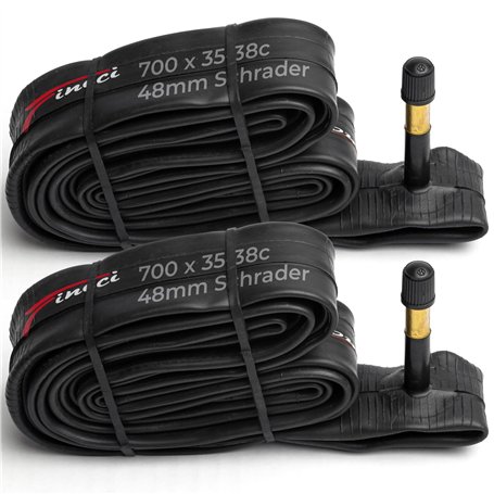 Fincci Chambre a air 28-29 Pouces VTT - Pair Chambres à air 700 x 32c-35c-38c