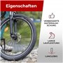 Fincci Pneu VTT 26 Pouces - Paire Pliable Pneus 26 x 2.1 Pouces 57-559 - Cupar Pneu avec Chambre à Air 26 Schrader - pour de Vil