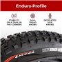 Fincci Paire Pneus VTT 27.5 x 2.35 Pouces 60-584 Pliable Pneu Velo Maori pour VTC Montagne Fuoristrada Vélo Bicyclette avec 27.5