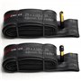 Fincci Chambre a Air 29 pouces Vtt - Paire chambres à air 29 x 2.1 x2.20 x 2.35 pouces de Valve Schrader 48mm pour Route VTT bic