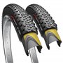 Fincci Gravel Pneus 700 x 40c avec Protection Anti Crevaison 1mm - Paire Pliable Tire 28 x 1.6 Pouces - Pack of 2X 42-622 pour É