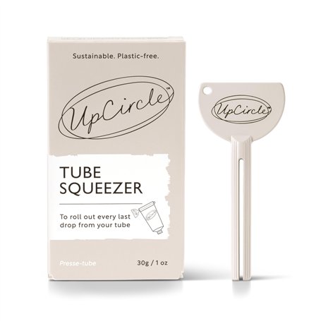 UpCircle Tube Squeezer Key - 100% sans plastique + métal Le moyen idéal d’obtenir jusqu’à la dernière goutte - Accessoire de sal